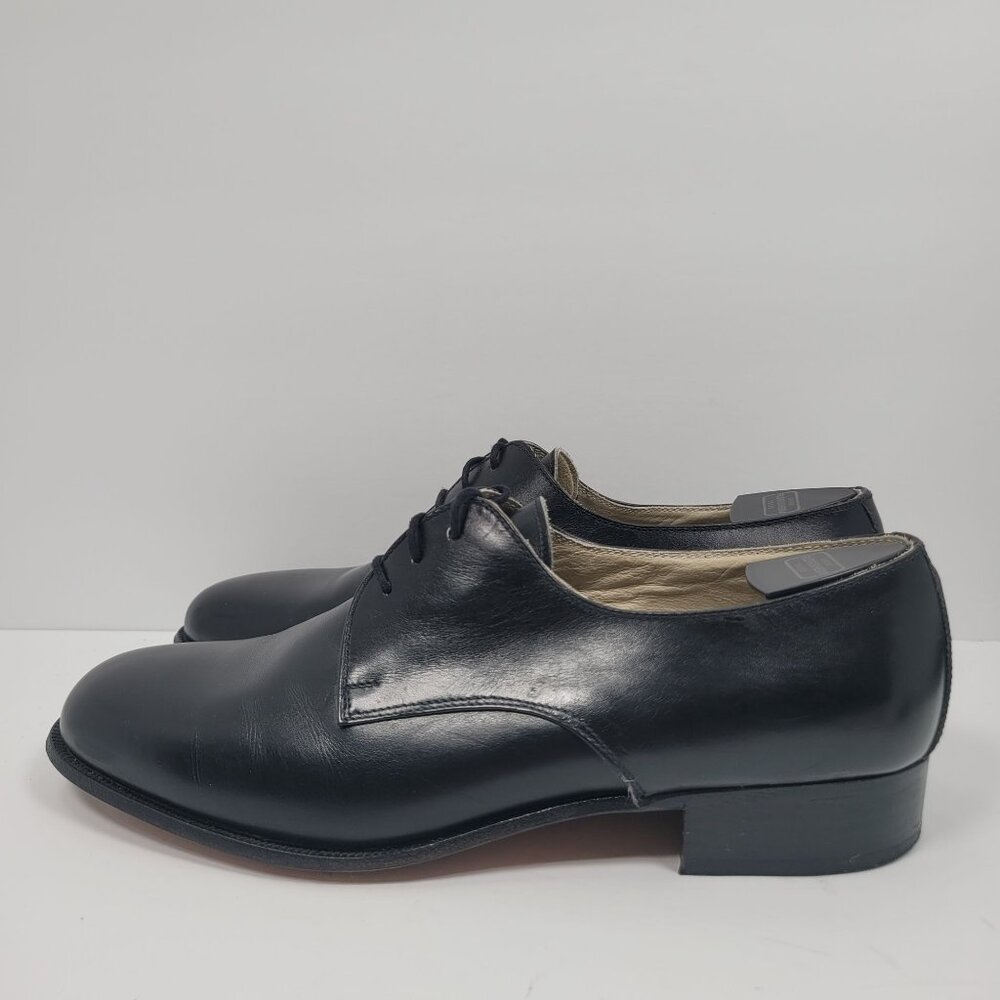 Vero Cuoio Scafora Men's Black Dress Shoes US Size 13 EU 46 Made In Italy - Picture 2 of 9